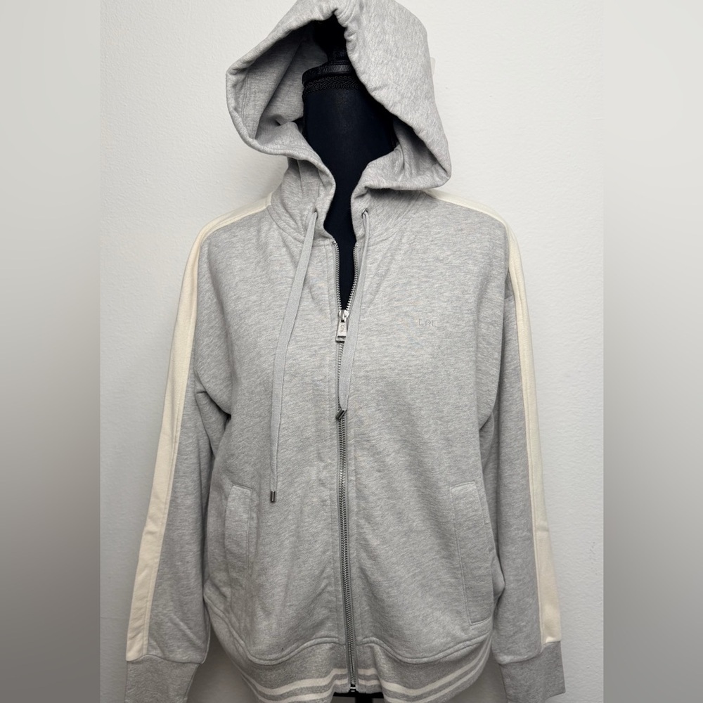 LAUREN RALPH LAUREN SWEATSHIRT FULL ZIP TOP HOODIE Size S